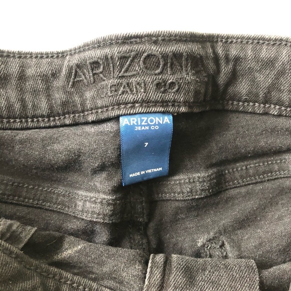 Black Jean Shorts - Picture 3 of 4